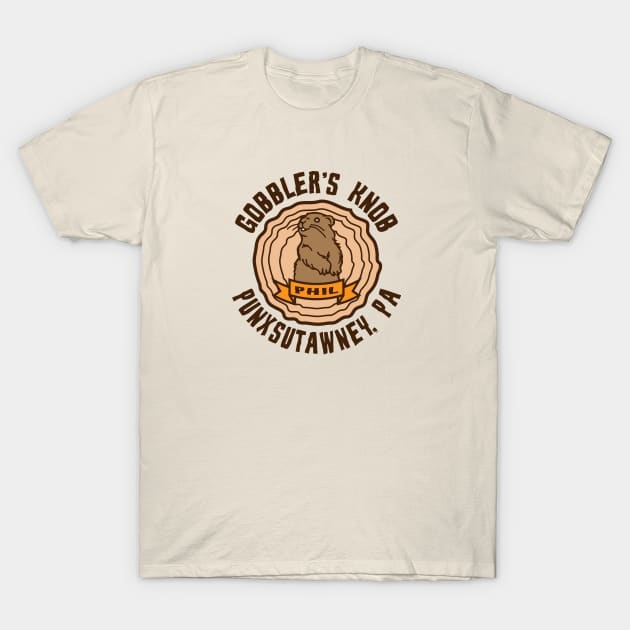 Punxsutawney Phil T-Shirt by Mike Ralph Creative